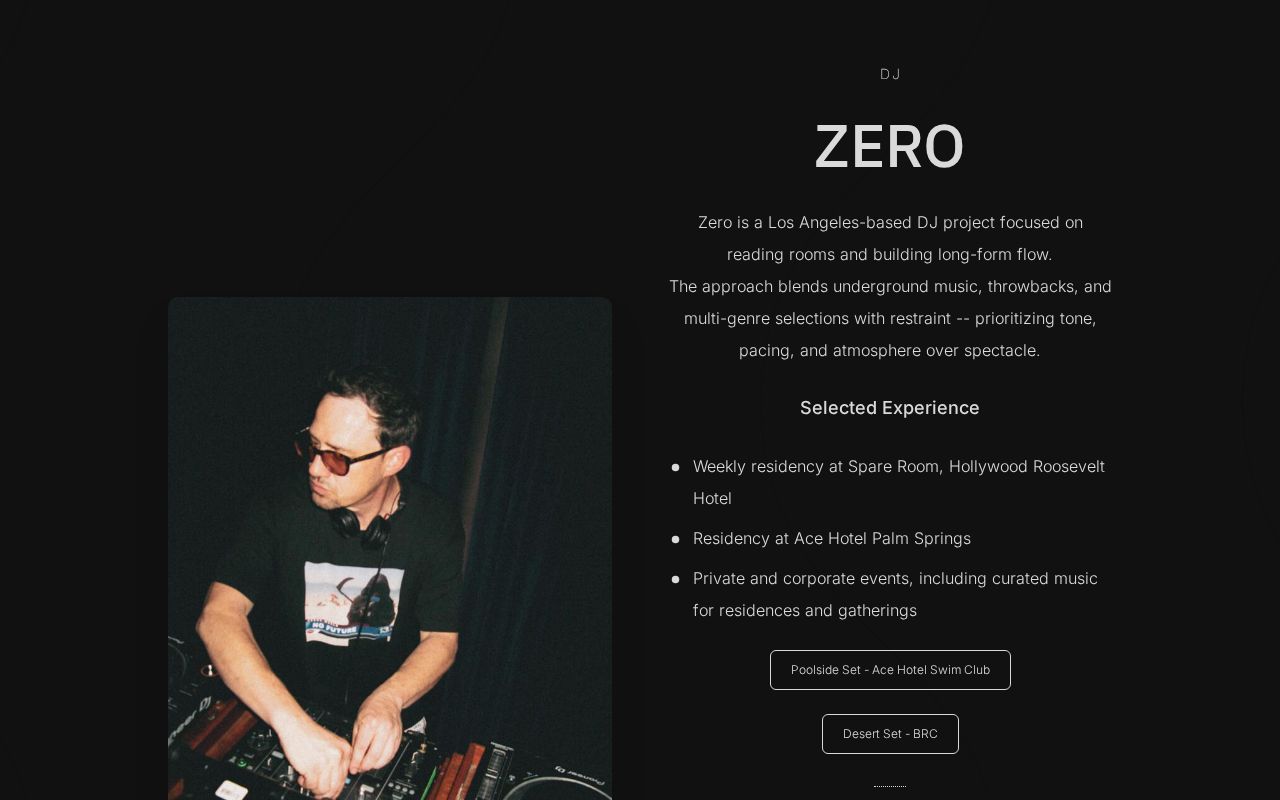 Zero's