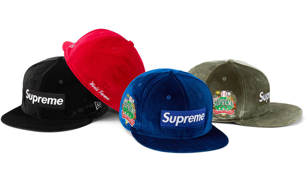 Supreme x New Era Velour Fitted FW22 | Zero's