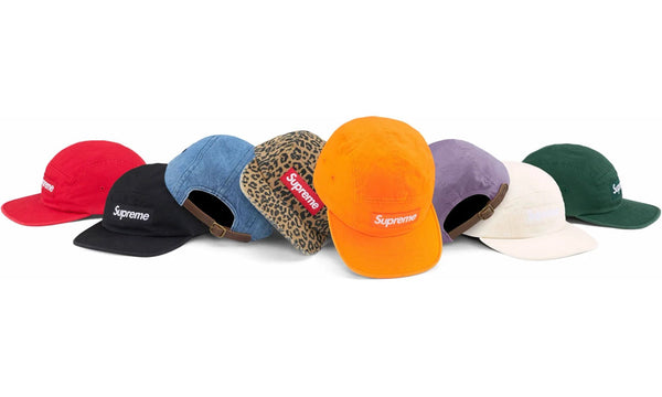 Supreme Washed Chino Twill Camp Cap FW23