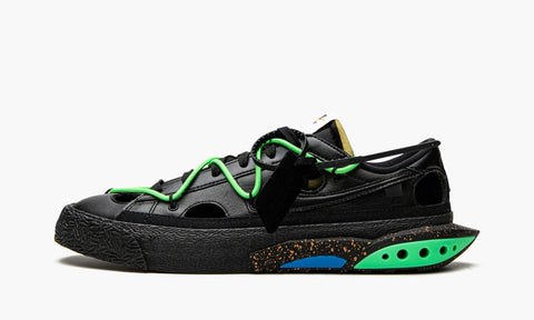 Nike x Off White Blazer Low "Black Electro Green" - zero's zeros world sneakers hypebeast streetwear street wear store stores shop los angeles melrose fairfax hollywood santa monica LA l.a. legit authentic cool kicks undefeated round two flight club solestage supreme where to buy sell trade consign yeezy yezzy yeezys vlone virgil abloh bape assc chrome hearts off white hype sneaker shoes streetwear sneakerhead consignment trade resale best dope dopest shopping