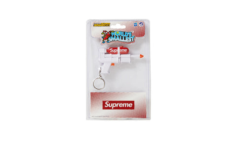 Supreme Super Soaker 50 Water Blaster Keychain - zero's zeros world sneakers hypebeast streetwear street wear store stores shop los angeles melrose fairfax hollywood santa monica LA l.a. legit authentic cool kicks undefeated round two flight club solestage supreme where to buy sell trade consign yeezy yezzy yeezys vlone virgil abloh bape assc chrome hearts off white hype sneaker shoes streetwear sneakerhead consignment trade resale best dopest shopping
