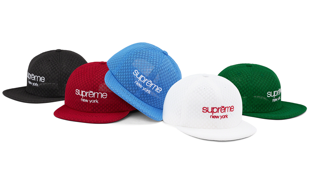 Supreme Classic Logo Air Mesh 6-Panel