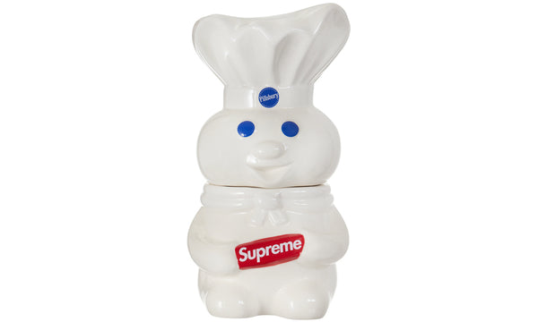 Supreme Doughboy Cookie Jar - zero's zeros world sneakers hypebeast streetwear street wear store stores shop los angeles melrose fairfax hollywood santa monica LA l.a. legit authentic cool kicks undefeated round two flight club solestage supreme where to buy sell trade consign yeezy yezzy yeezys vlone virgil abloh bape assc chrome hearts off white hype sneaker shoes streetwear sneakerhead consignment trade resale best dope dopest shopping