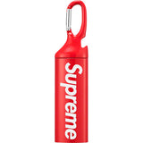 Supreme Lighter Case Carabiner - zero's zeros world sneakers hypebeast streetwear street wear store stores shop los angeles melrose fairfax hollywood santa monica LA l.a. legit authentic cool kicks undefeated round two flight club solestage supreme where to buy sell trade consign yeezy yezzy yeezys vlone virgil abloh bape assc chrome hearts off white hype sneaker shoes streetwear sneakerhead consignment trade resale best dope dopest shopping