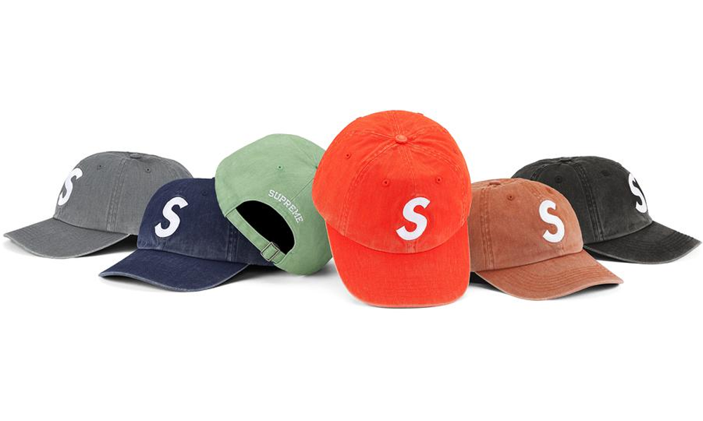 Supreme Pigment Print S Logo 6-Panel