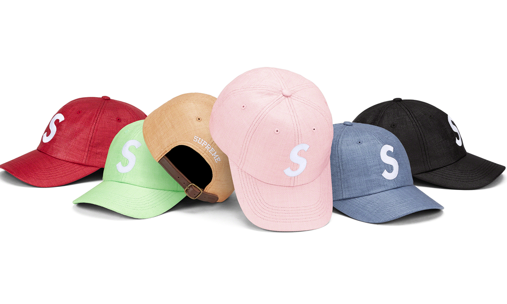 Supreme Raffia S Logo 6-Panel