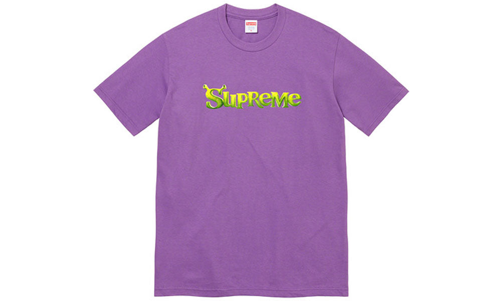 日本産 T-shirt Shrek supreme Supreme logo-print shrek Tシャツ ...