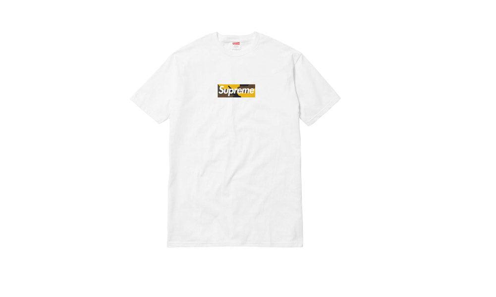 Supreme box hotsell logo tee retail