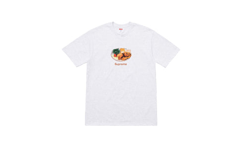 Supreme Chicken Dinner Tee - zero's zeros world sneakers hypebeast streetwear street wear store stores shop los angeles melrose fairfax hollywood santa monica LA l.a. legit authentic cool kicks undefeated round two flight club solestage supreme where to buy sell trade consign yeezy yezzy yeezys vlone virgil abloh bape assc chrome hearts off white hype sneaker shoes streetwear sneakerhead consignment trade resale best dopest shopping