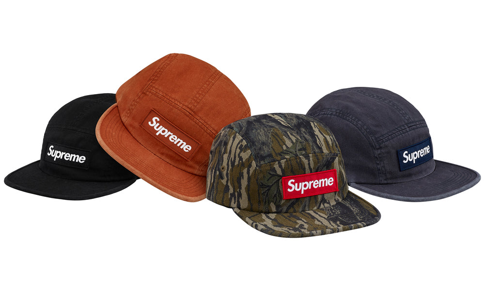 Supreme military cheap camp cap fw18