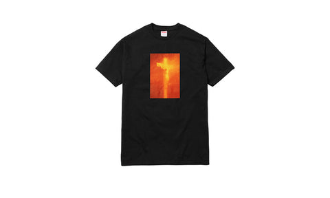 Supreme Piss Christ Tee - zero's zeros world sneakers hypebeast streetwear street wear store stores shop los angeles melrose fairfax hollywood santa monica LA l.a. legit authentic cool kicks undefeated round two flight club solestage supreme where to buy sell trade consign yeezy yezzy yeezys vlone virgil abloh bape assc chrome hearts off white hype sneaker shoes streetwear sneakerhead consignment trade resale best dopest shopping