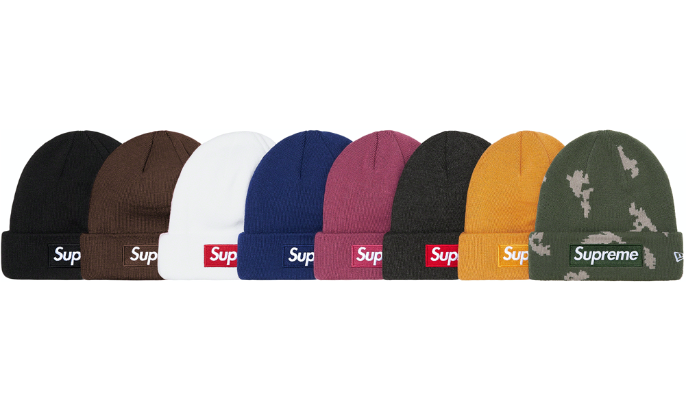 Supreme - New York Skyline Logo Beanie (Orange) – eluXive