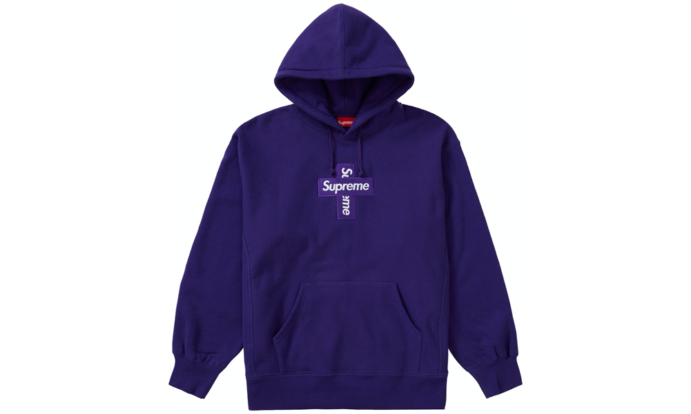 Supreme Cross Box Logo F/W 20 Purple | Zero's