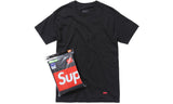 Supreme x Hanes Tagless Tees - Pack of 3 - zero's zeros world sneakers hypebeast streetwear street wear store stores shop los angeles melrose fairfax hollywood santa monica LA l.a. legit authentic cool kicks undefeated round two flight club solestage supreme where to buy sell trade consign yeezy yezzy yeezys vlone virgil abloh bape assc chrome hearts off white hype sneaker shoes streetwear sneakerhead consignment trade resale best dope dopest shopping