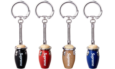 Supreme Bongo Keychain - zero's zeros world sneakers hypebeast streetwear street wear store stores shop los angeles melrose fairfax hollywood santa monica LA l.a. legit authentic cool kicks undefeated round two flight club solestage supreme where to buy sell trade consign yeezy yezzy yeezys vlone virgil abloh bape assc chrome hearts off white hype sneaker shoes streetwear sneakerhead consignment trade resale best dopest shopping
