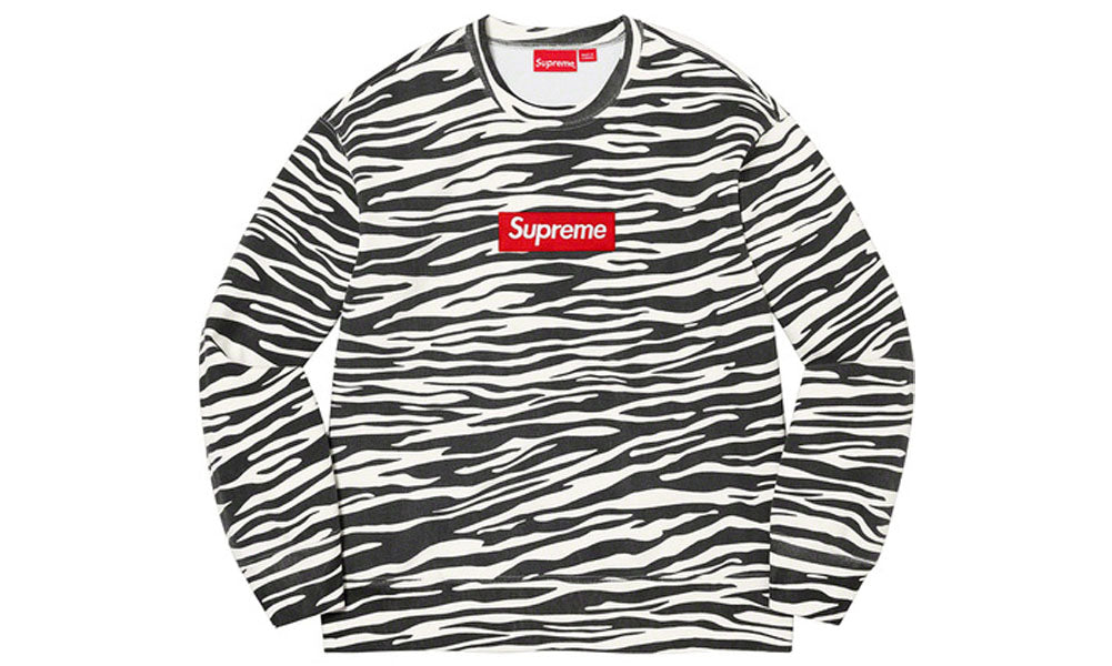 supreme box logo crew neck