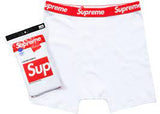 Supreme x Hanes Boxer Briefs - zero's zeros world sneakers hypebeast streetwear street wear store stores shop los angeles melrose fairfax hollywood santa monica LA l.a. legit authentic cool kicks undefeated round two flight club solestage supreme where to buy sell trade consign yeezy yezzy yeezys vlone virgil abloh bape assc chrome hearts off white hype sneaker shoes streetwear sneakerhead consignment trade resale best dope dopest shopping