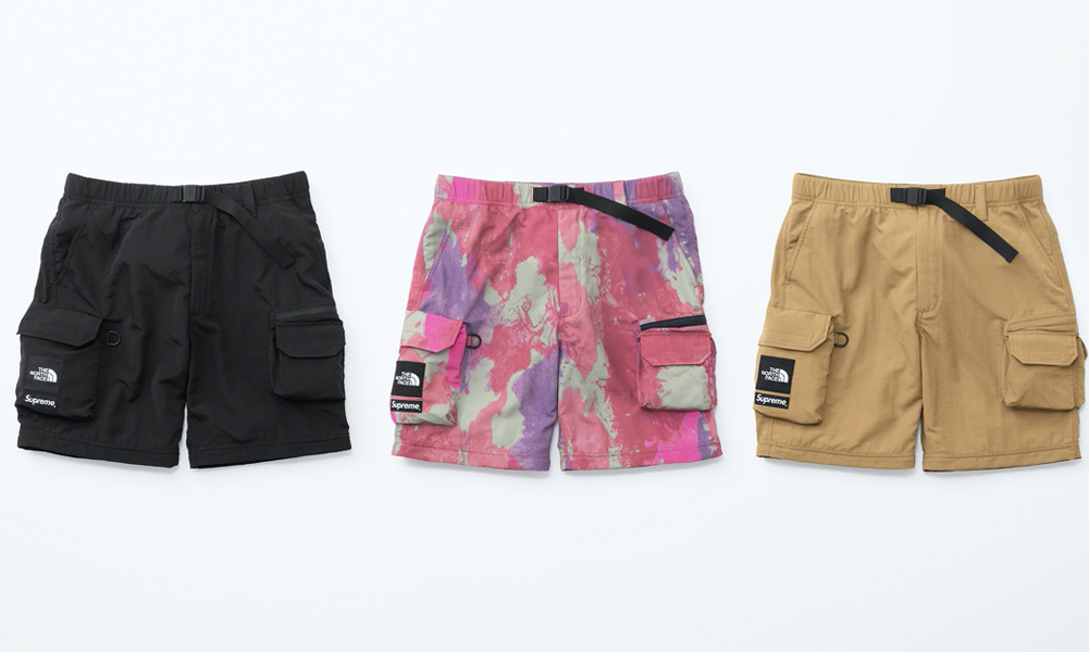 Supreme x The North Face Trekking Packable Belted Short