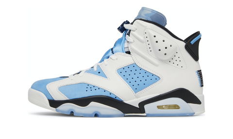 Air Jordan 6 Retro "UNC White" - zero's zeros world sneakers hypebeast streetwear street wear store stores shop los angeles melrose fairfax hollywood santa monica LA l.a. legit authentic cool kicks undefeated round two flight club solestage supreme where to buy sell trade consign yeezy yezzy yeezys vlone virgil abloh bape assc chrome hearts off white hype sneaker shoes streetwear sneakerhead consignment trade resale best dope dopest shopping